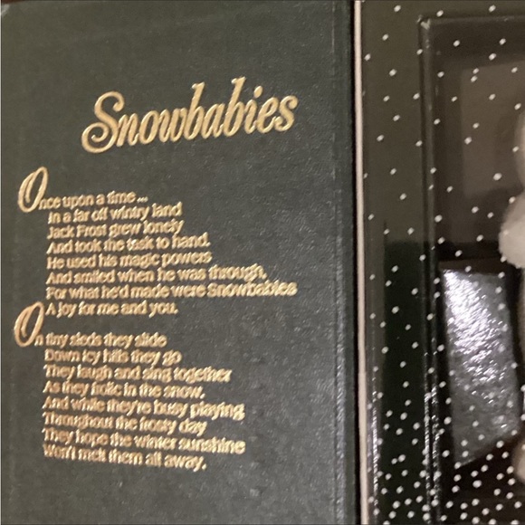 763. NIB DEPARTMENT 56 SNOWBABIES A GIFT FOR YOU - Picture 5 of 5